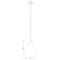Z-Lite Bon Air Pendant, 1-Light, 10 In.W x 13.75 In.H, Modern Gold/Clear 496P10-MGLD - alternate 6